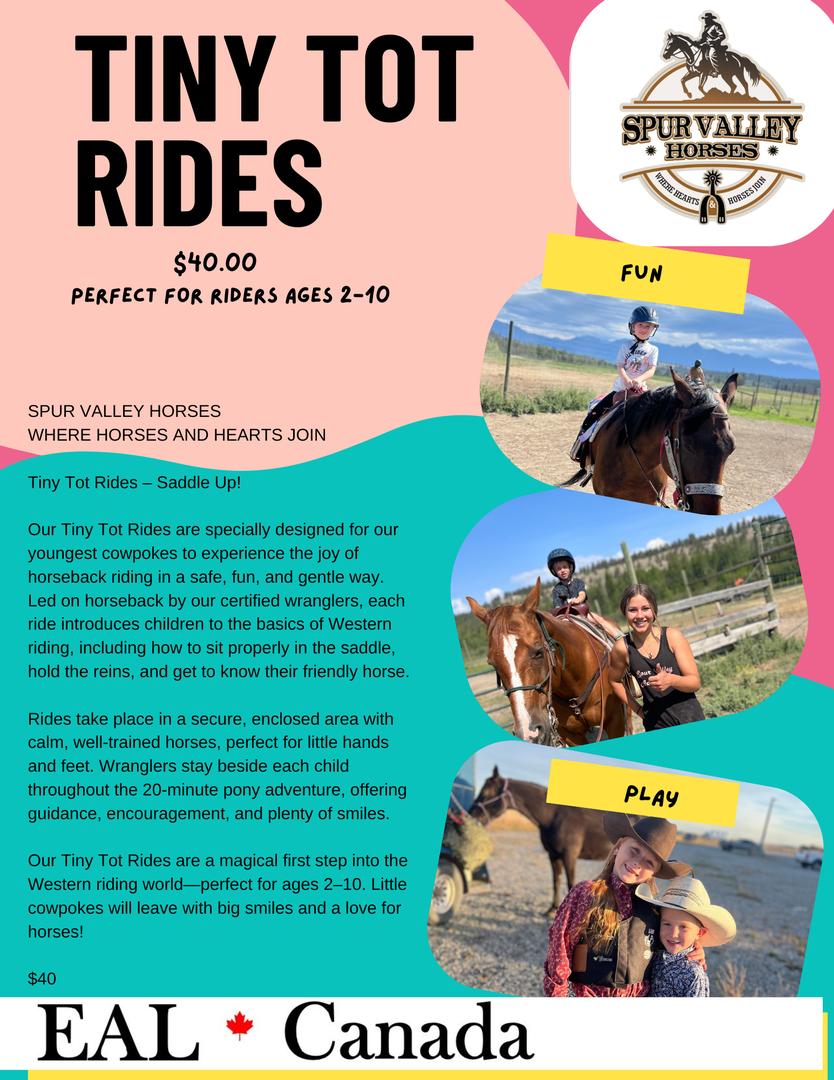 Tiny Tot Rides
