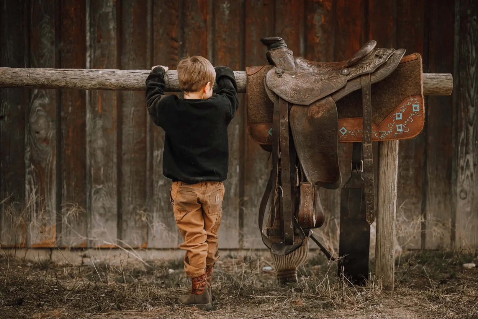 Horseback riding in the East Kootenays near Cranbrook, BC